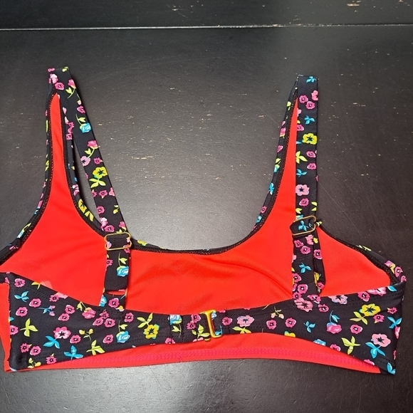 CYN LUCA Two Piece Floral Swim Suit    Size L - Picture 5 of 6